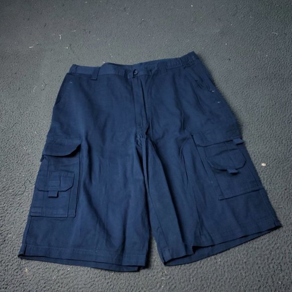 kingsize Other - King Size Shorts Mens Size 36 Big & Tall  Cargo Khaki Blue